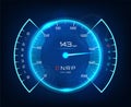 Speedometer speed car, auto dashboard design